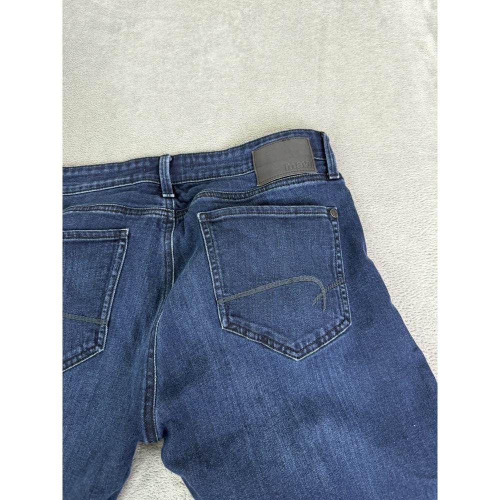 Mavi Jeans Jake Slim Leg Men's Size 34X32 Blue Dark Wash - Picture 6 of 11
